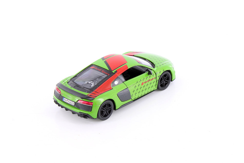 KINSMART 2020 AUDI R8 COUPE LIVERY EDITION 1:36 NO: KT5422DF (GREEN)