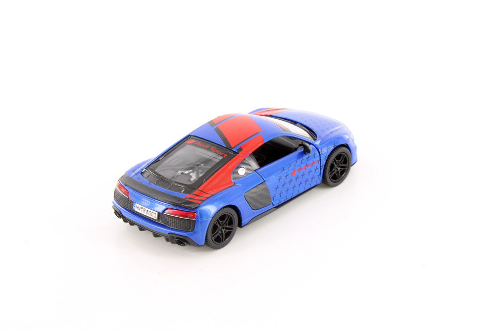 KINSMART 2020 AUDI R8 COUPE LIVERY EDITION 1:36 NO: KT5422DF (BLUE)
