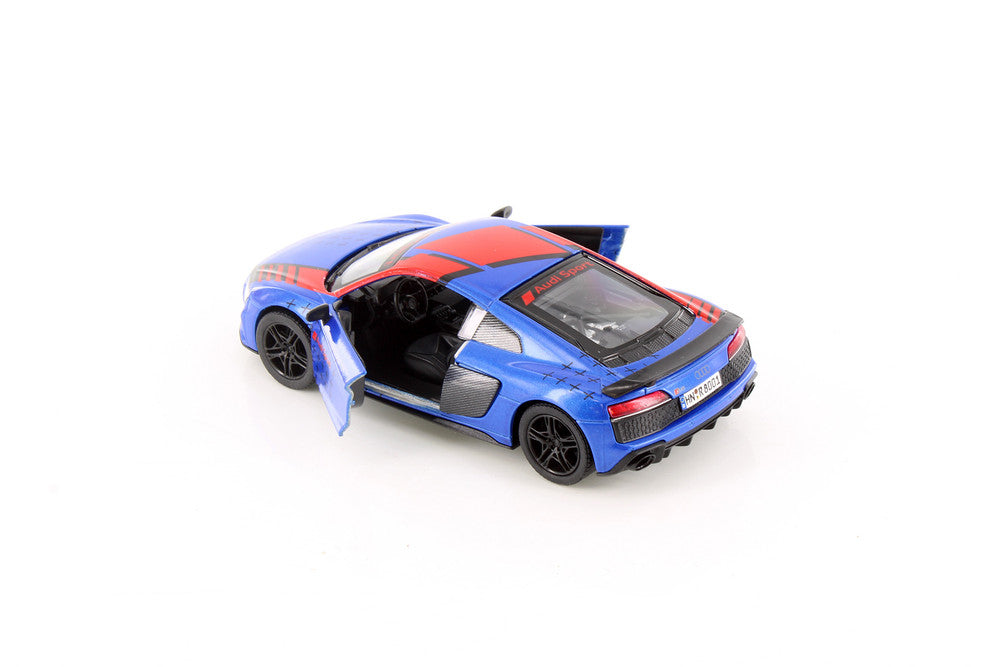 KINSMART 2020 AUDI R8 COUPE LIVERY EDITION 1:36 NO: KT5422DF (BLUE)