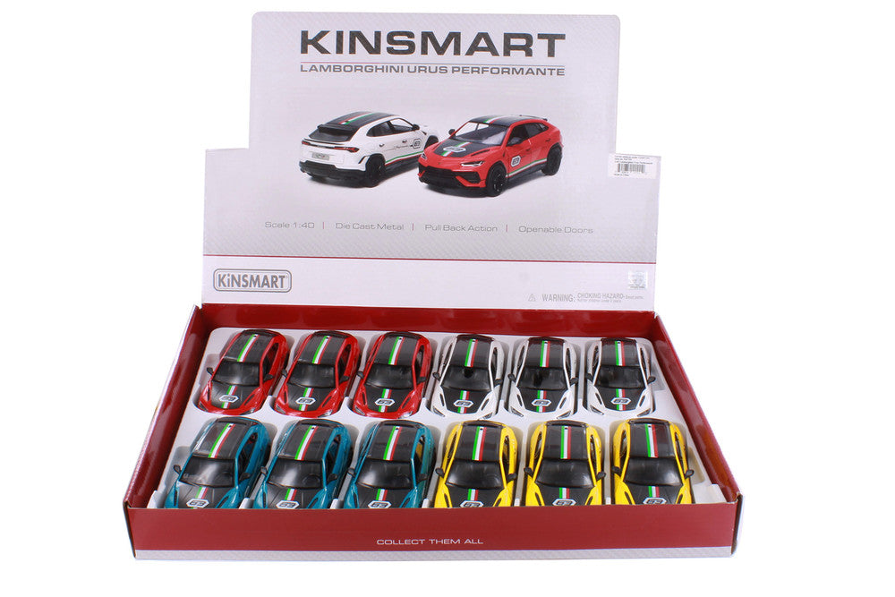 KINSMART LAMBORGHINI URUS PERFORMANTE 1:40 NO KT5447DF (BLUE)