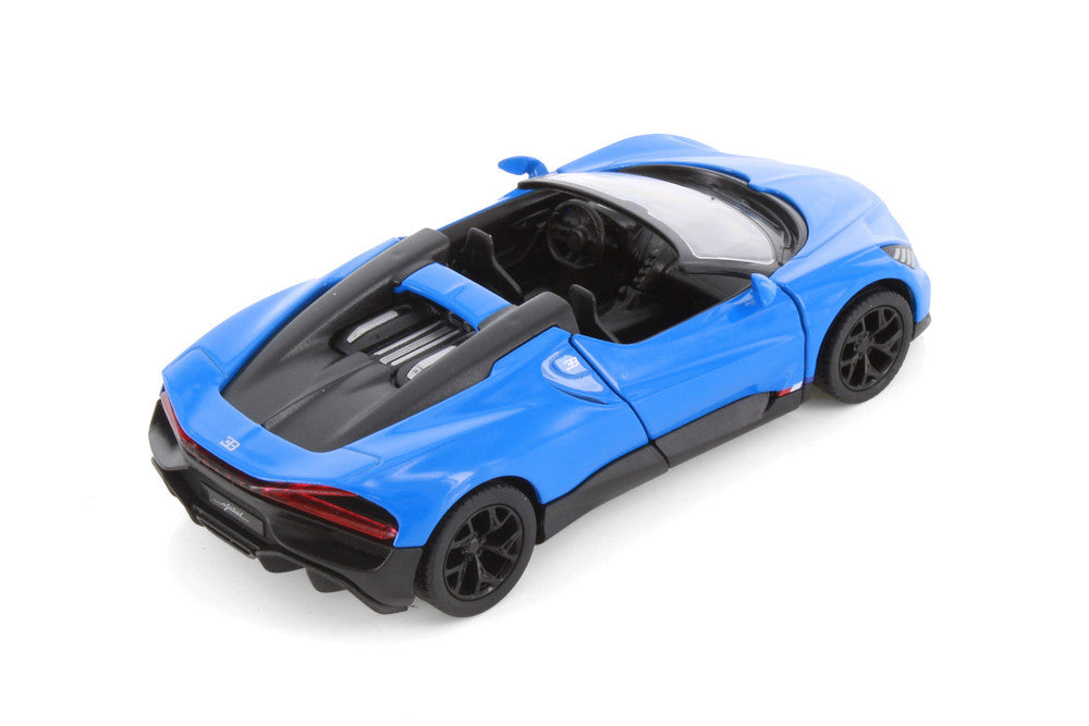 KINSMART BUGATTI MISTRAL 1:36 MSCALE NO:KT5460D (BLUE)