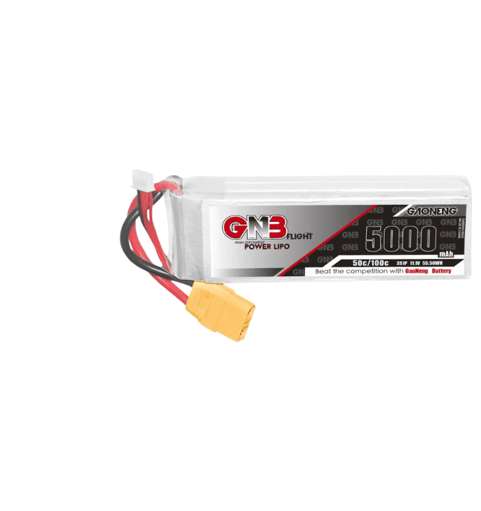 LIPO 11.1V 5000MAH 3S1P 50C GNB