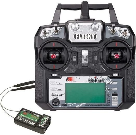 FLYSKY RADIO FS-I6X 10CH 2.4GHZ AFHDS RC TRANSMITTER WITH FS-IA6B RECEIVER