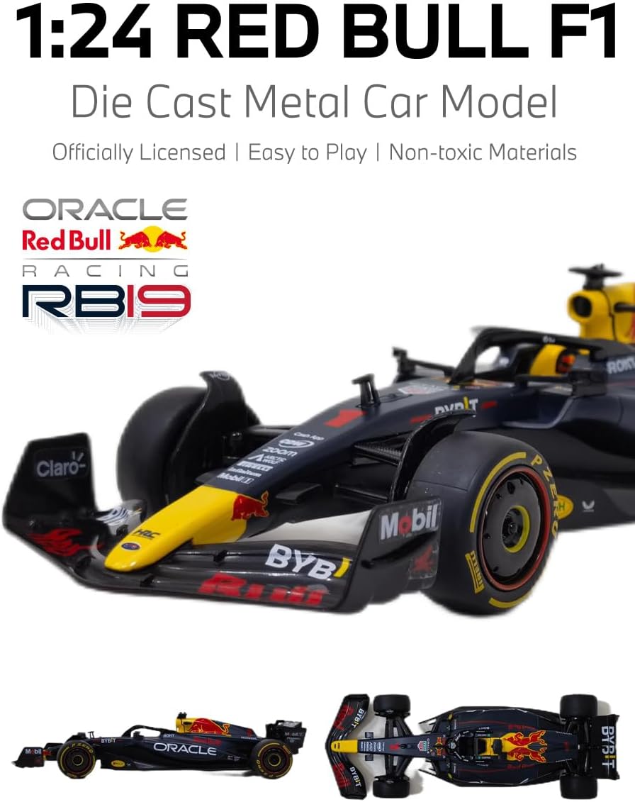 RASTAR 64500 RB19 ORACLE HONDA RED BULL 1:24 DIE CAST