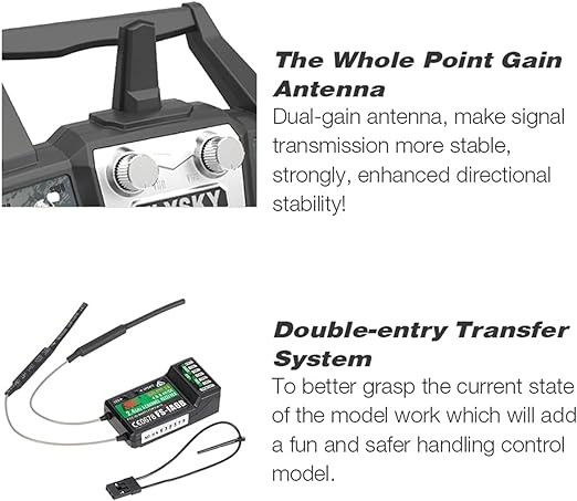 FLYSKY RADIO FS-I6X 10CH 2.4GHZ AFHDS RC TRANSMITTER WITH FS-IA6B RECEIVER