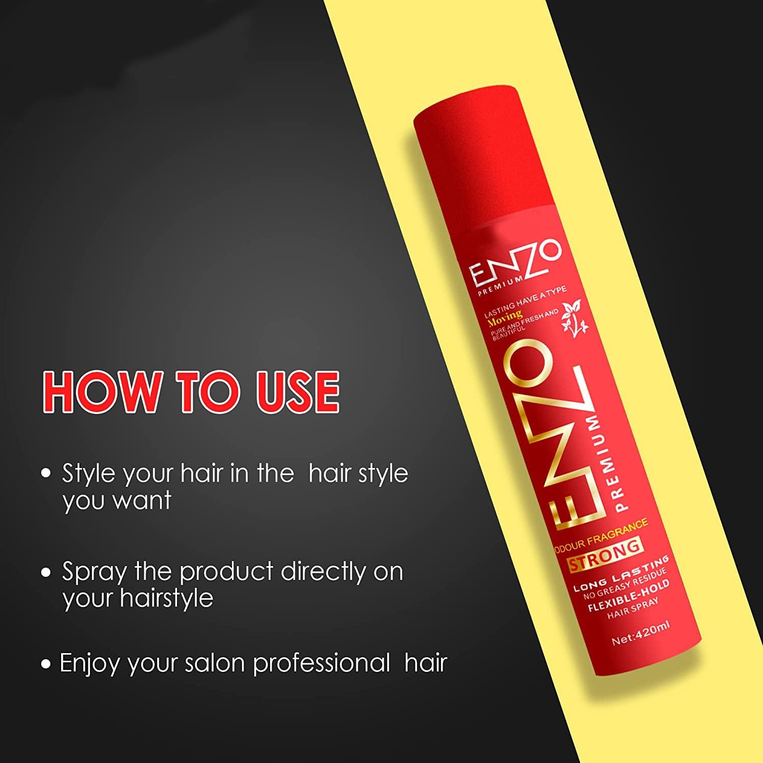 PROFESSIONAL HAIR FIXER SPRAY