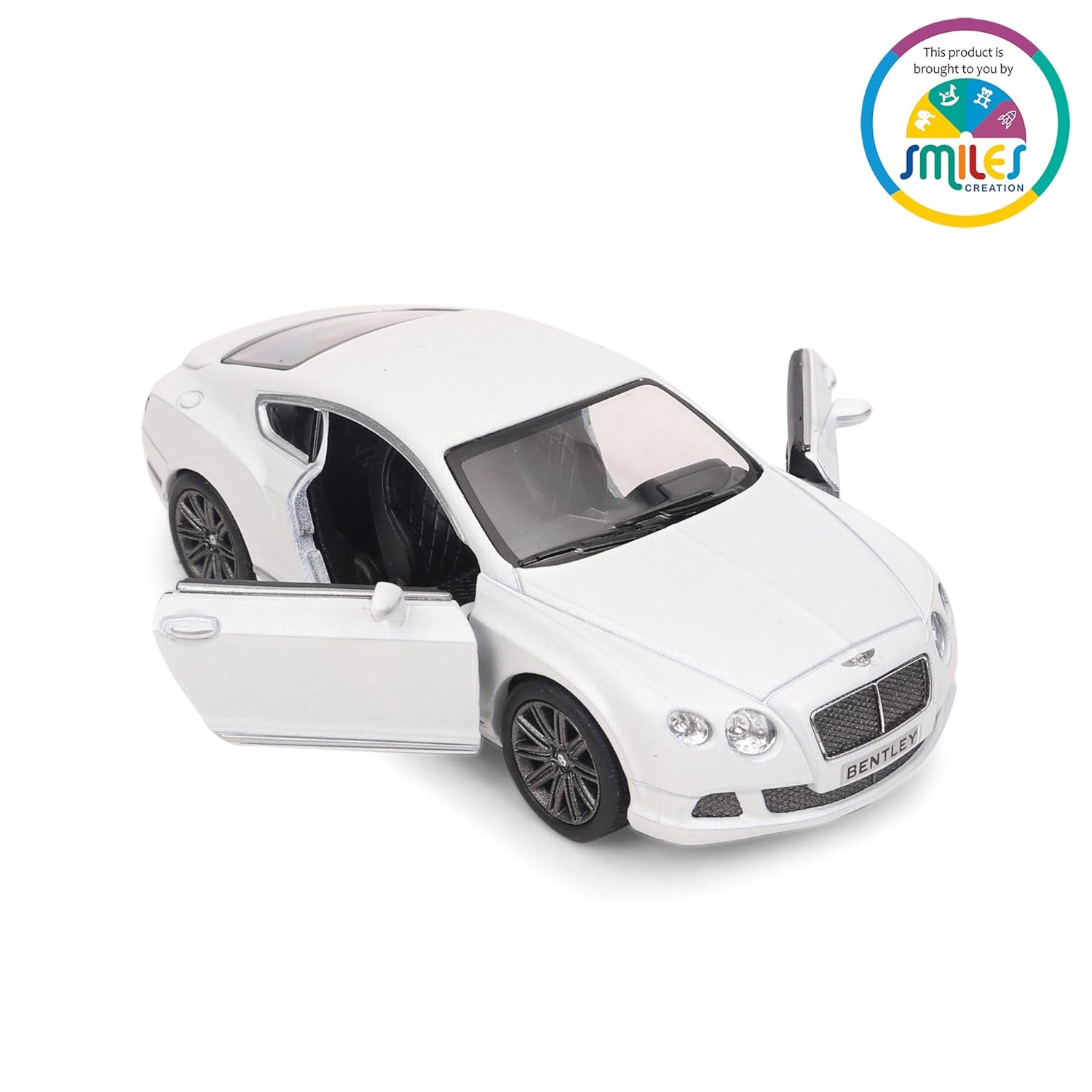 KINSMART 2012 BENTLEY CONTINENTAL GT SPEED 1:38 NO: KT5369D (WHITE)