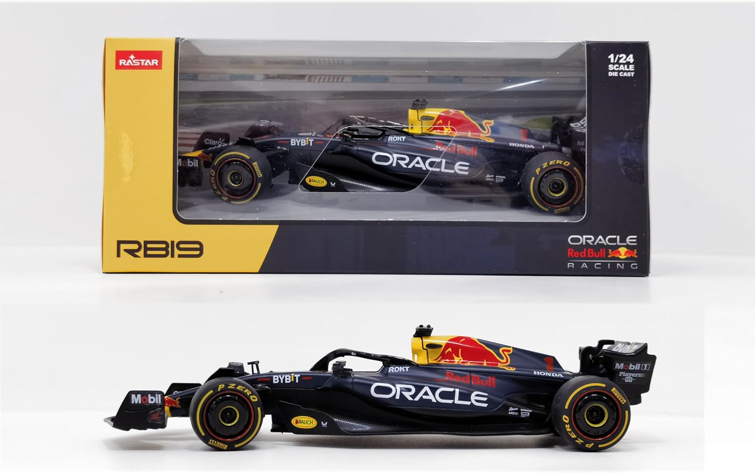 RASTAR 64500 RB19 ORACLE HONDA RED BULL 1:24 DIE CAST