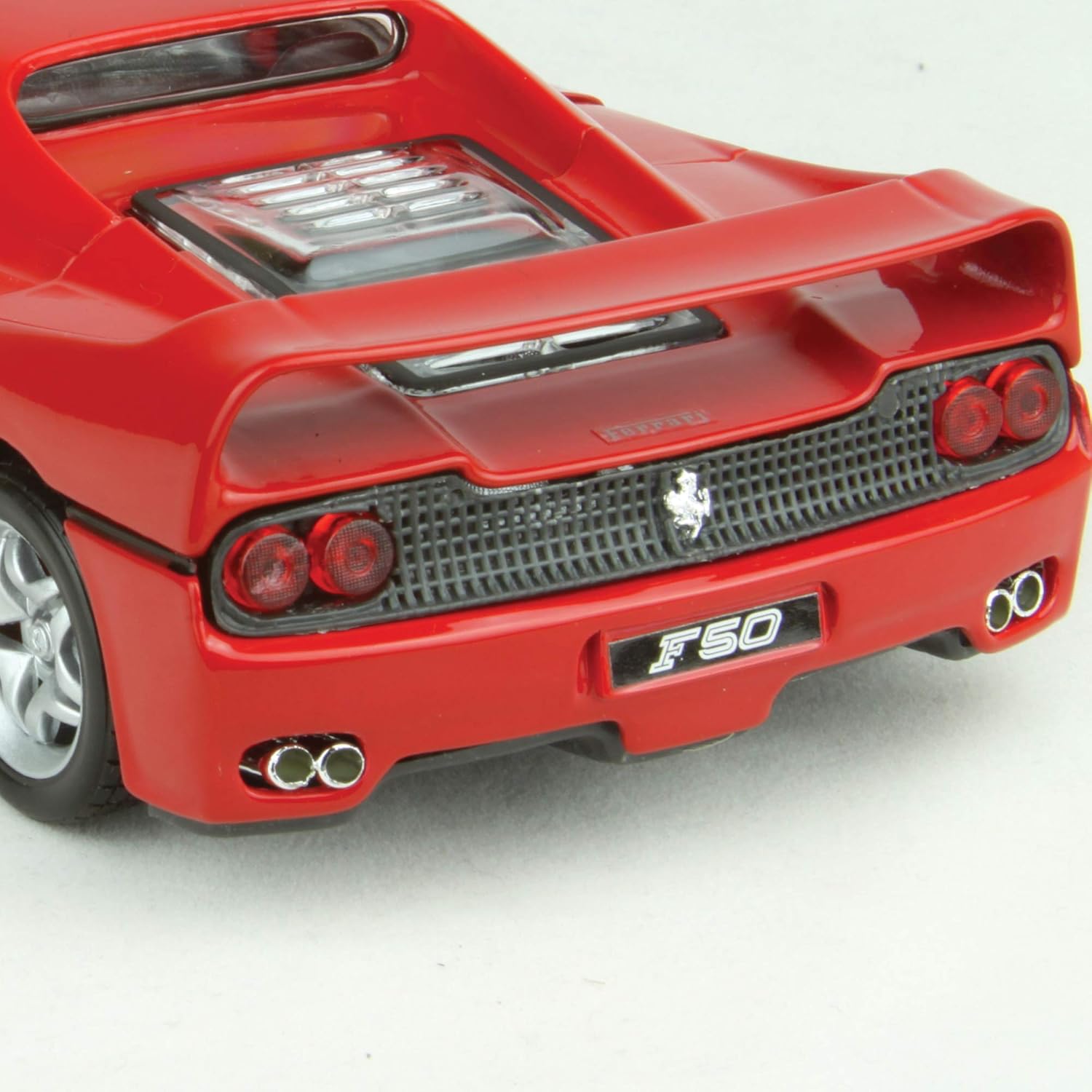 BBURAGO BURAGO FERRARI F50 1/64 SCALE DIECAST (RED)