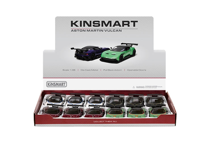 KINSMART ASTON MARTIN VULCAN 1:38 NO:KT5407DF (BLACK)