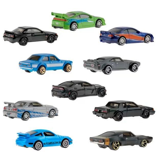 HOT WHEELS FAST AND FURIOUS-10 CAR PACK