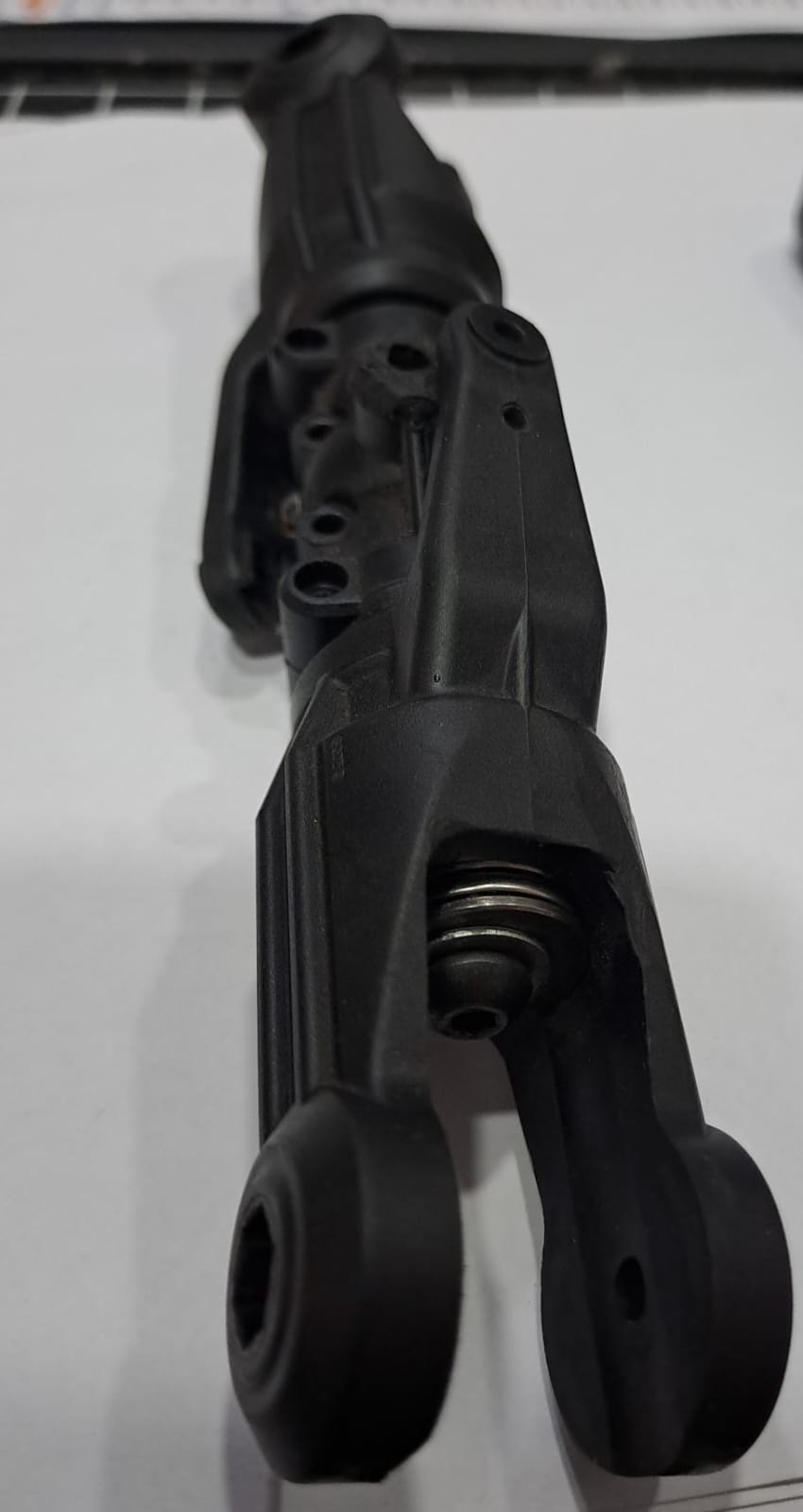 HIROBO SDX SWM  50 SIZE NITRO HELICOPTER HEAD SPINDLE SET WITH BLADE GRIPS PRE OWNED QUALITY