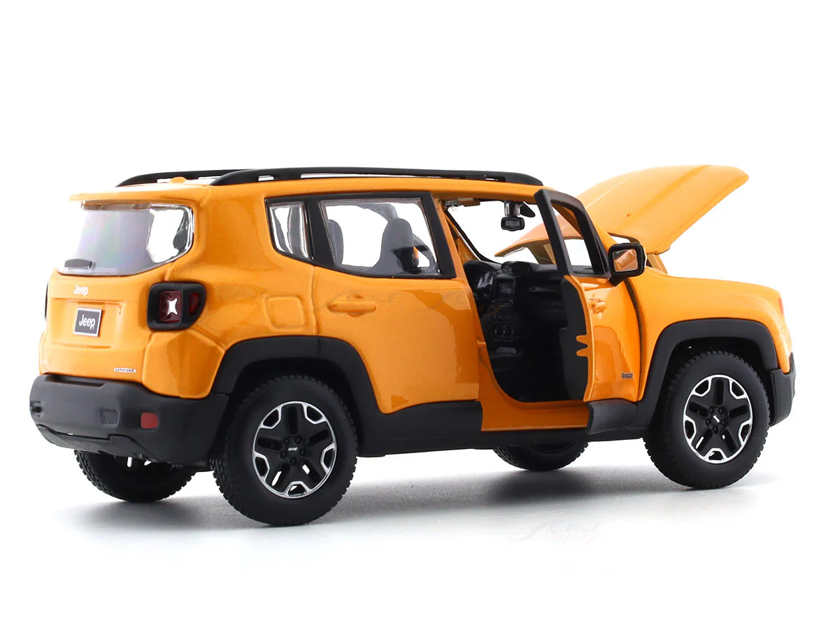 MAISTO DIECAST JEEP RENEGADE ORANGE - 1/24 51282 OR