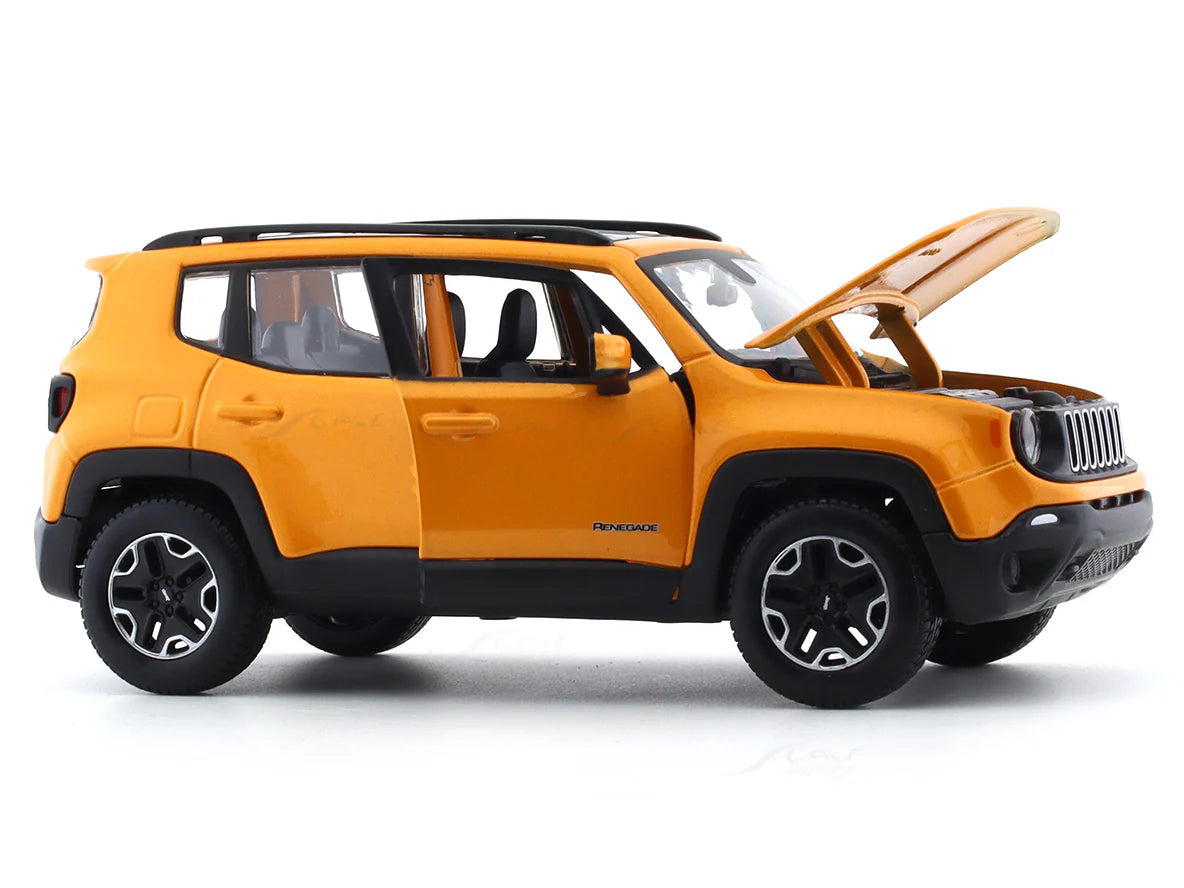 MAISTO DIECAST JEEP RENEGADE ORANGE - 1/24 51282 OR