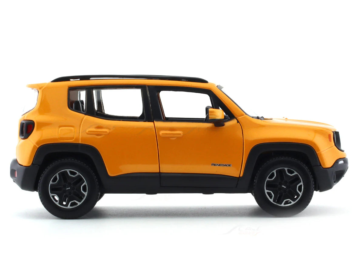 MAISTO DIECAST JEEP RENEGADE ORANGE - 1/24 51282 OR