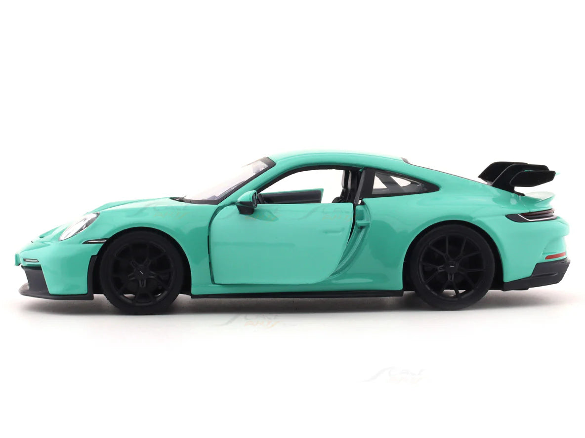 BBURAGO PORSCHE 911 GT3 GREEN 1:24  SCALE 18-91104G