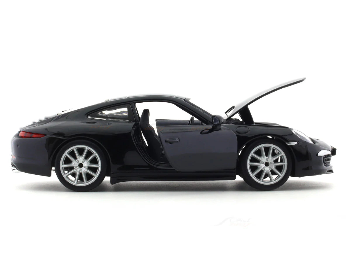 BBURAGO PORSCHE 911 CARRERA (BLACK)  1/24 SCALE 18-91065B