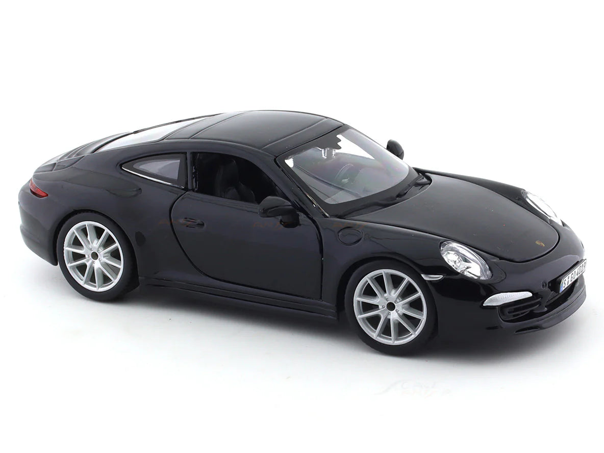 BBURAGO PORSCHE 911 CARRERA (BLACK)  1/24 SCALE 18-91065B