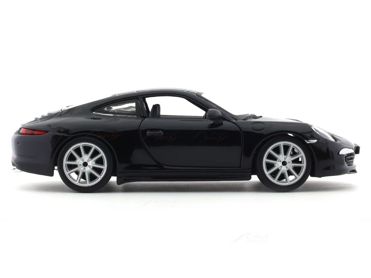 BBURAGO PORSCHE 911 CARRERA (BLACK)  1/24 SCALE 18-91065B