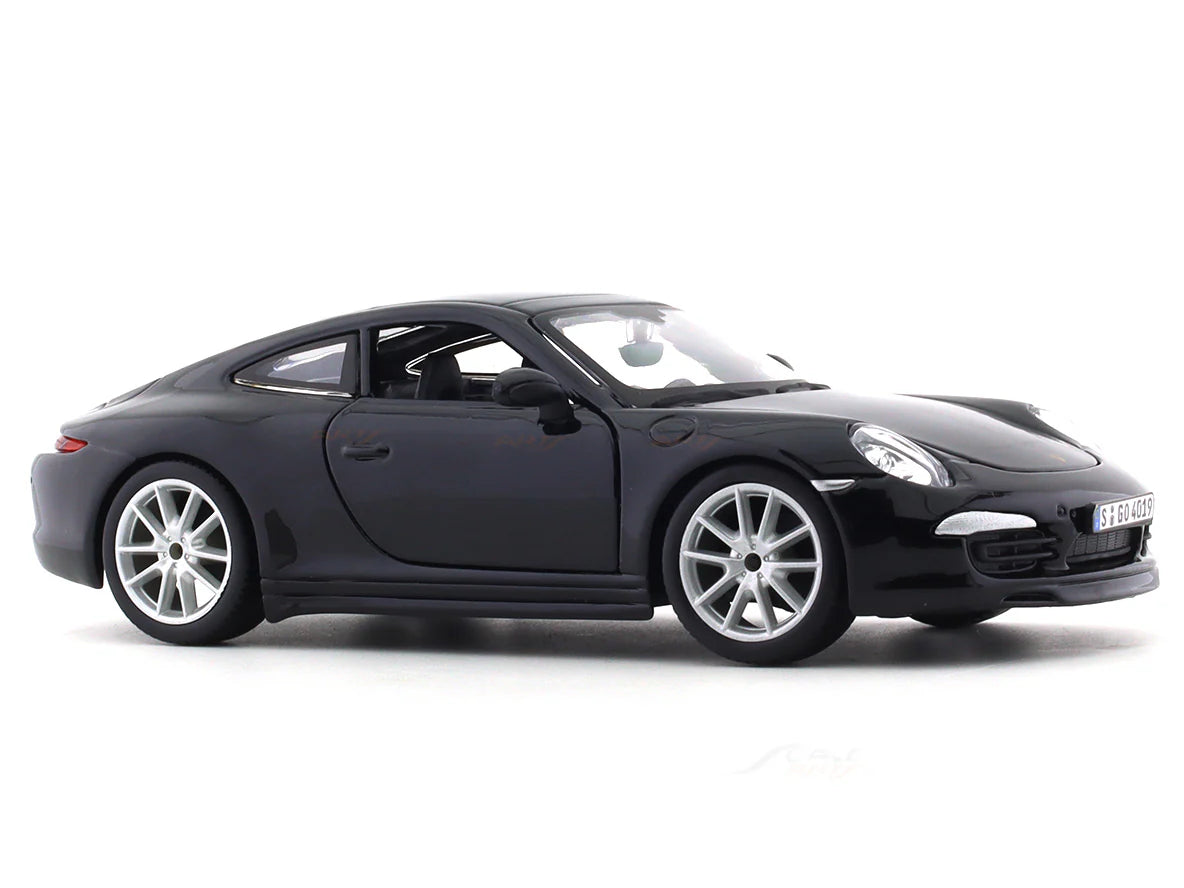 BBURAGO PORSCHE 911 CARRERA (BLACK)  1/24 SCALE 18-91065B