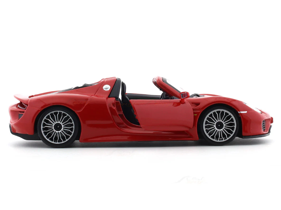 BBURAGO PORSCHE 918 SPYDER RED 1:24 SCALE 91076
