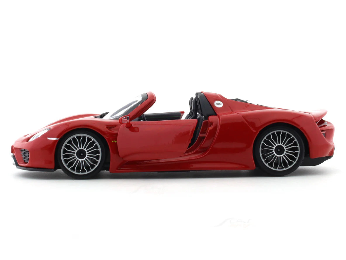 BBURAGO PORSCHE 918 SPYDER RED 1:24 SCALE 91076