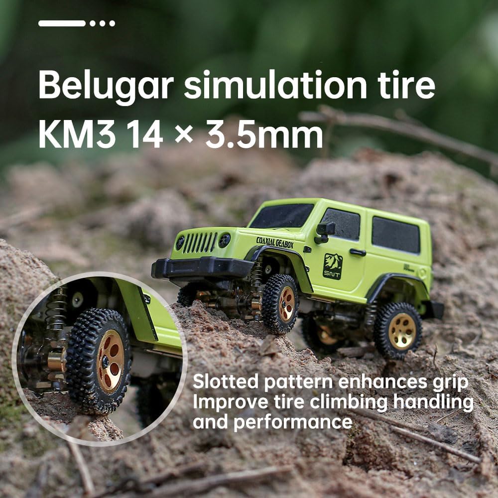 SNT Wrangler 1:64 3010 Off-Road Series Micro FPV Car Green Colour