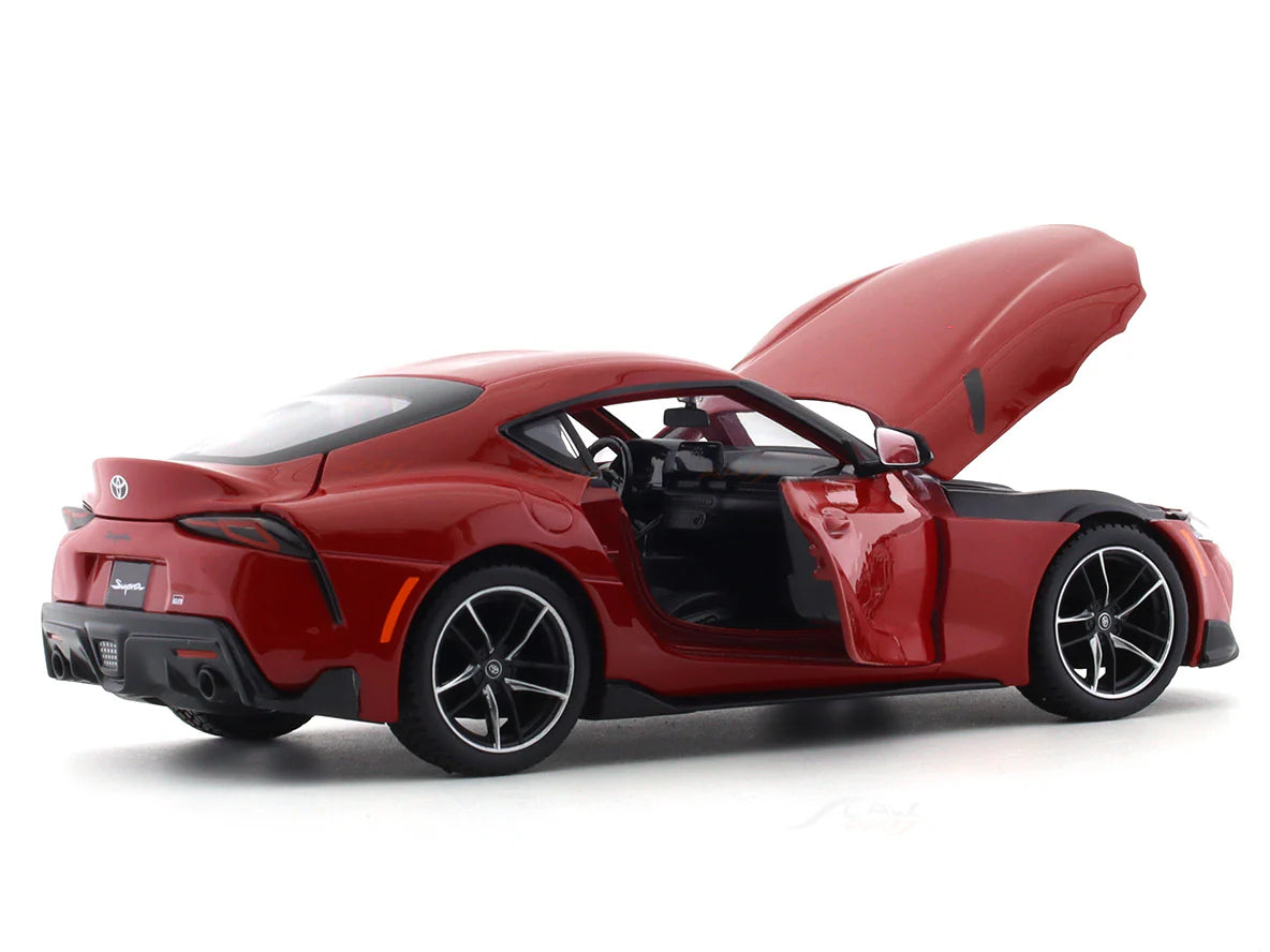 MAISTO TOYOTA GR SUPRA DIECAST MODEL (RED) 1/24 SCALE 52917R