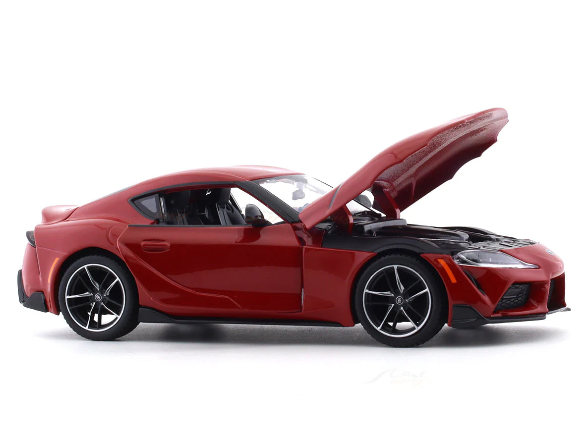 MAISTO TOYOTA GR SUPRA DIECAST MODEL (RED) 1/24 SCALE 52917R