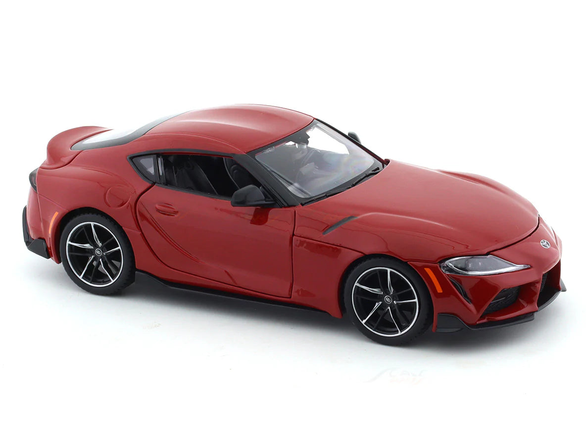 MAISTO TOYOTA GR SUPRA DIECAST MODEL (RED) 1/24 SCALE 52917R