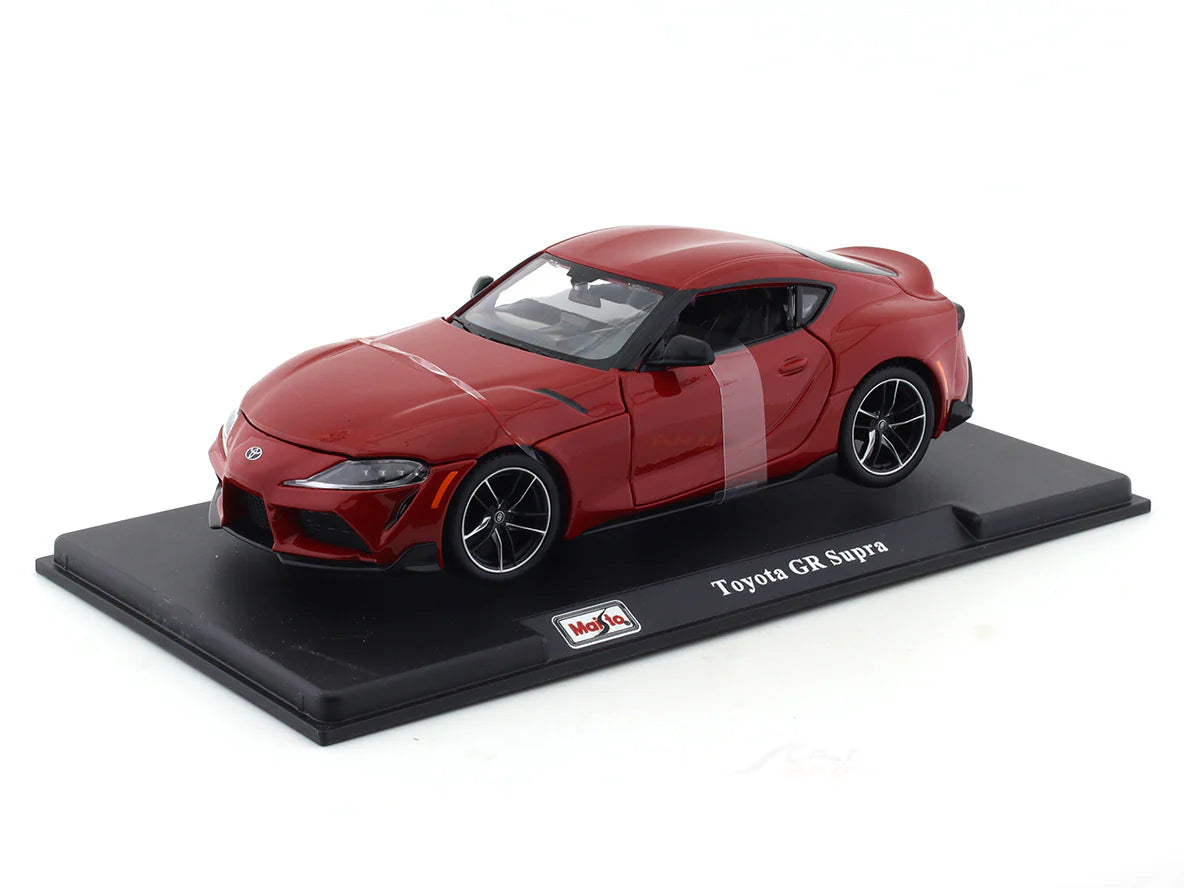 MAISTO TOYOTA GR SUPRA DIECAST MODEL (RED) 1/24 SCALE 52917R