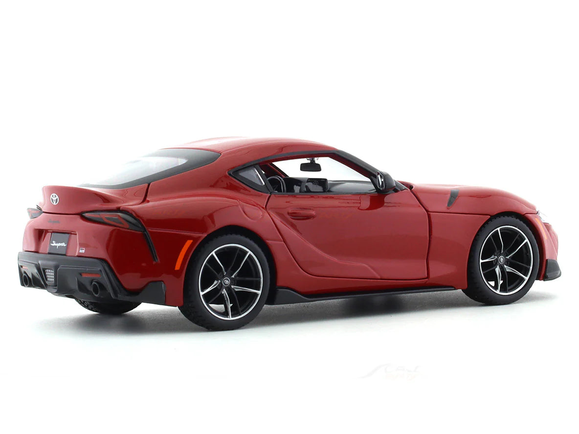 MAISTO TOYOTA GR SUPRA DIECAST MODEL (RED) 1/24 SCALE 52917R