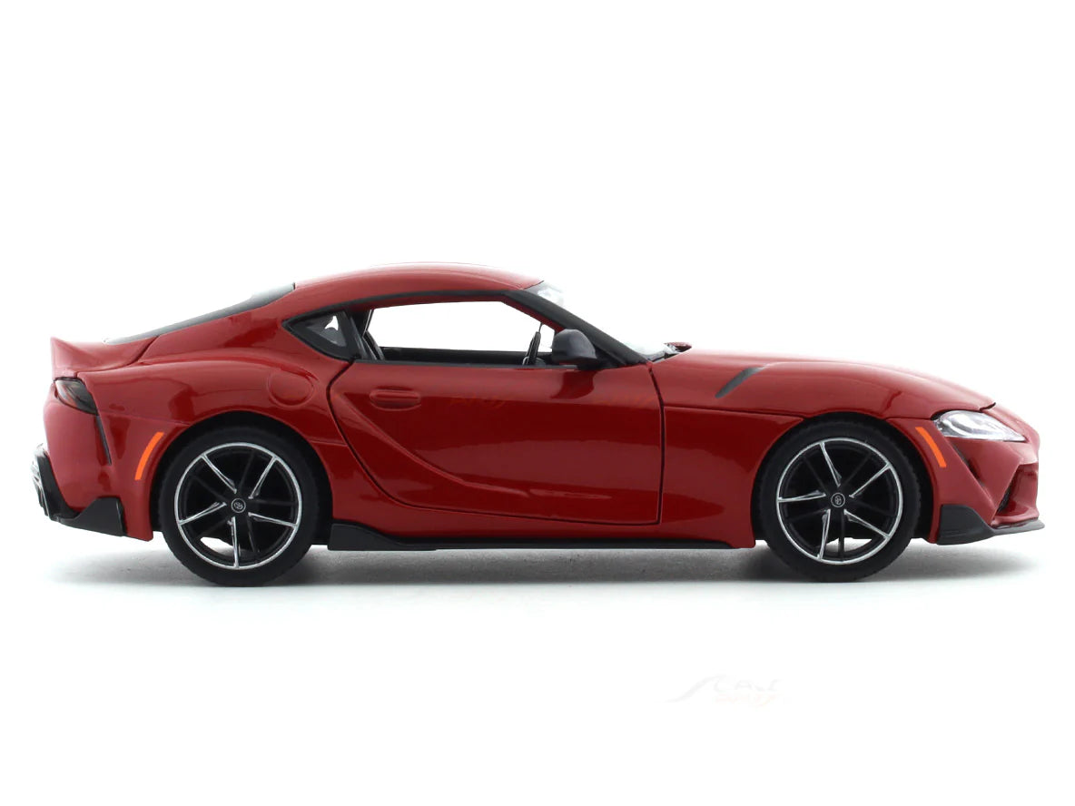 MAISTO TOYOTA GR SUPRA DIECAST MODEL (RED) 1/24 SCALE 52917R