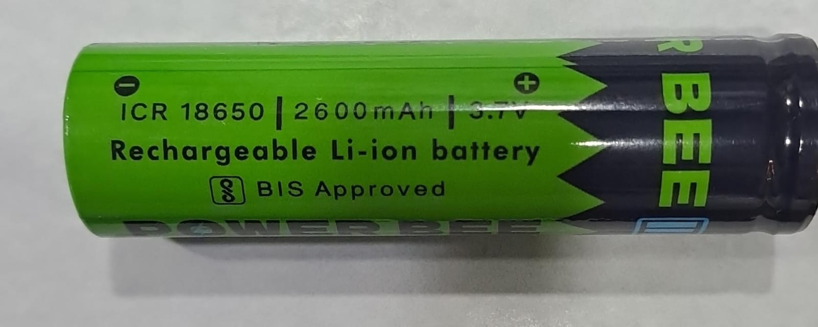 18650 3.7V 2600mAh Lithium Ion Battery
