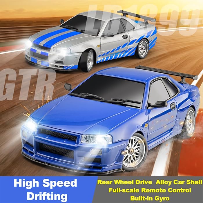 LDR/C LDRC LD1899 RTR 1:18 RWD 2.4Ghz DIE CAST DRIFT CAR