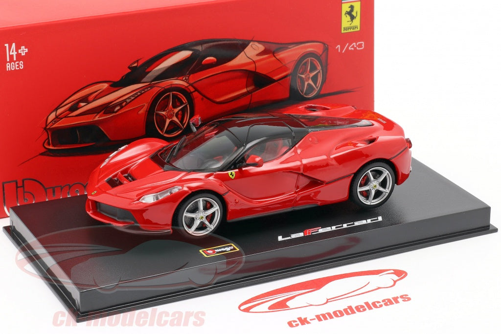 BBURAGO 1/43 SIGNATURE MODEL 18-36950 LAFERRARI RED