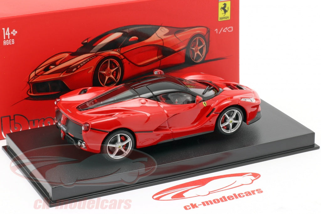 BBURAGO 1/43 SIGNATURE MODEL 18-36950 LAFERRARI RED