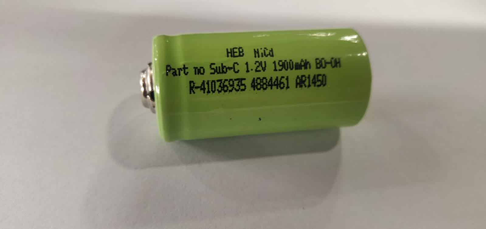 1.2V 1900Mah Ni-Cd Cell Sub-C