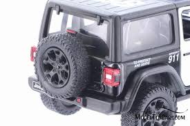 KINSMART NEW 2018 JEEP WRANGLER 1:34 SCALE NO:KT5412DK (BLACK)
