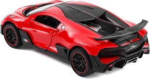 KINSMART BUGATTI DIVO 1:36 NO: KT5442D (RED)