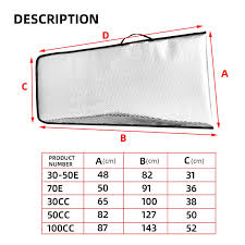 100CC DOUBLE LAYER BUBBLE WING BAG FOR 1 PAIR OF WINGS