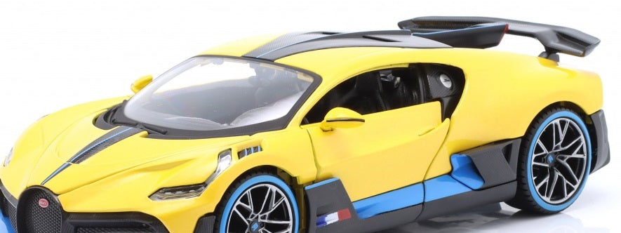 MAISTO BUGATTI DIVO 1/24 DIECAST 51526YELLOW