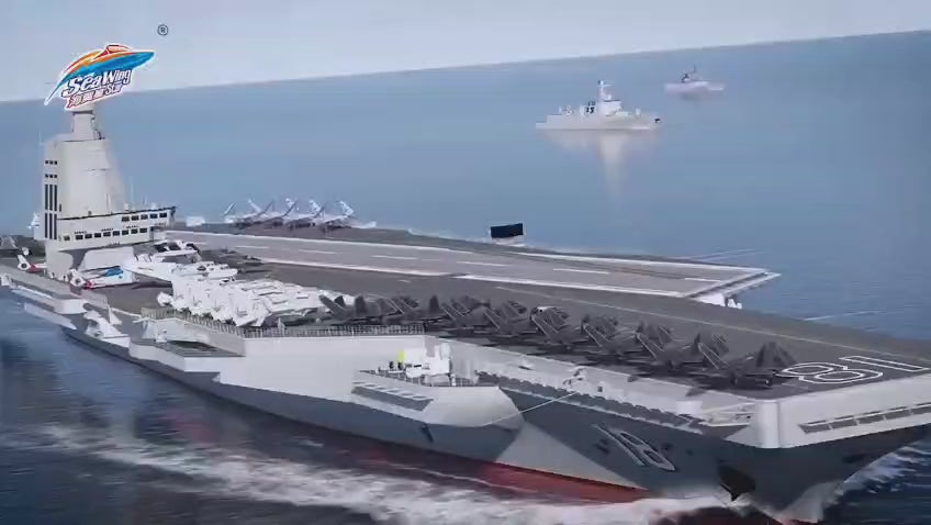 RC WARSHIP SEA WING STAR - AIRCRAFT CARRIER 6605