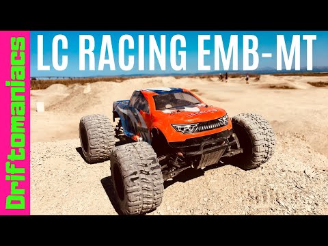 Lc Racing Emb-Mt 1/14 Scale  4Wd Electric Monster Truck Ready To Run,With Battery ,Remote