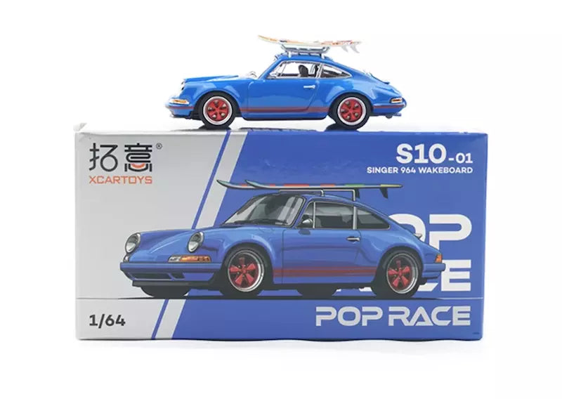 POP RACE SINGER 964 WAKEBOARD 1/64 SCALE NO:S10-01