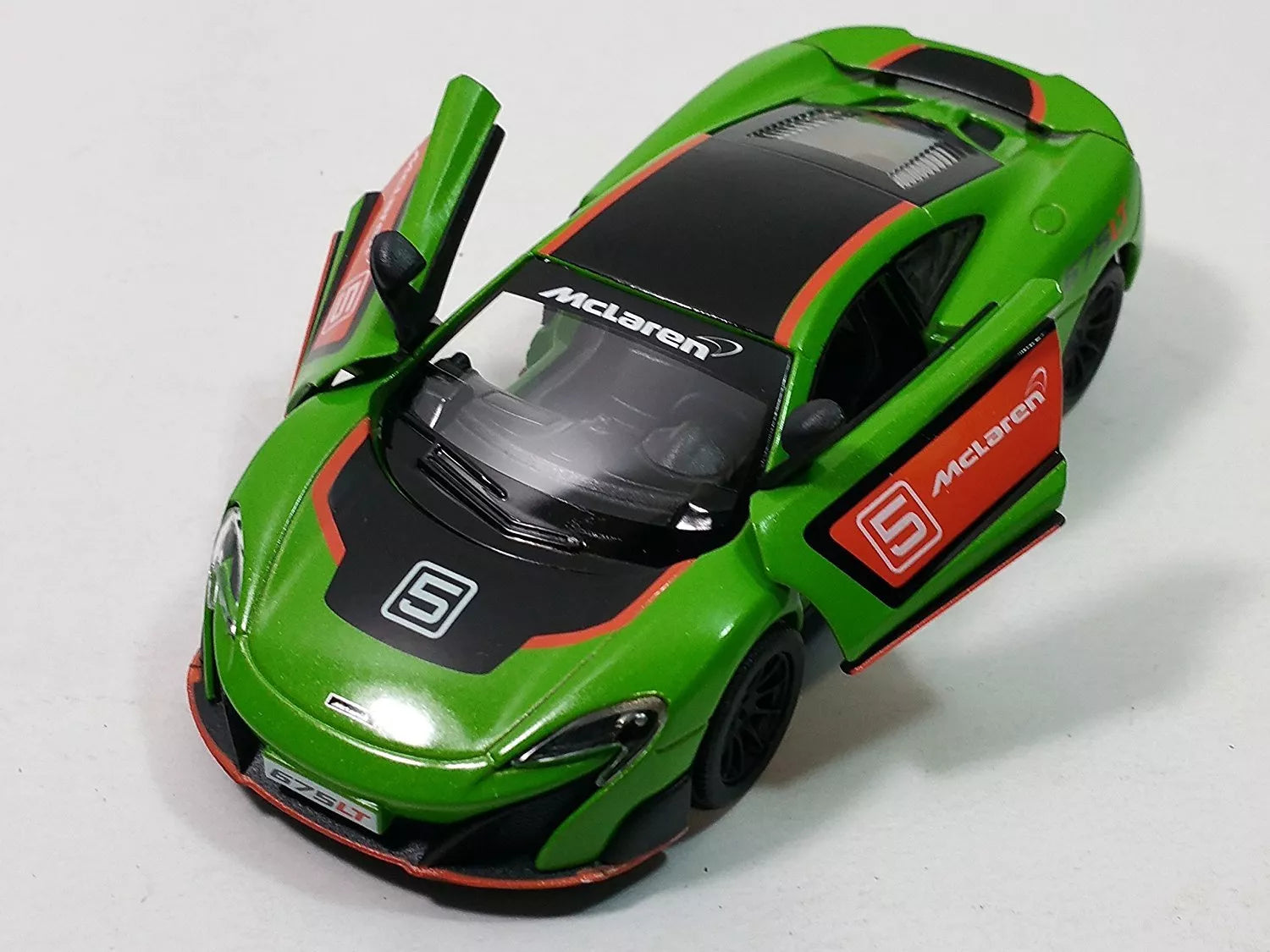KINSMART MCLAREN 675 LT 1:36 NO:KT5392DF (GREEN)