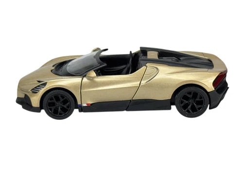 KINSMART BUGATTI MISTRAL 1:36 MSCALE NO:KT5460D (GOLDEN)
