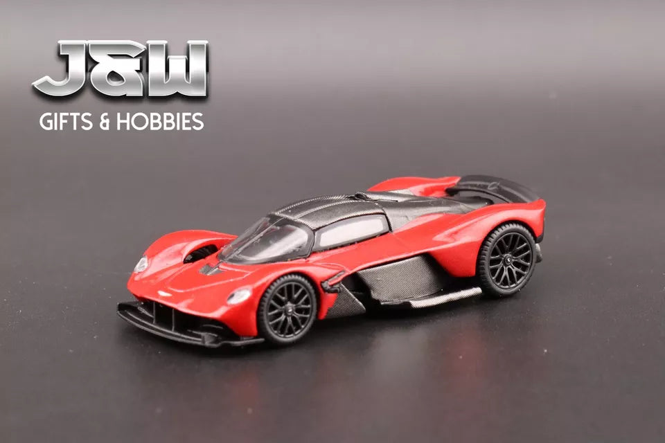 MINI GT 1/64 SCALE ASTON MARTIN VALKYRIE (HYPER RED) NO:766