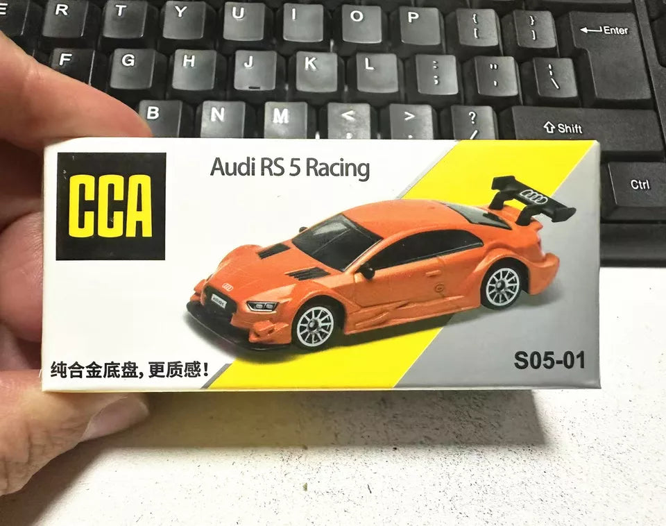 CCA AUDI RS 5 RACING 1:64 SCALE NO: S05-01 (ORANGE)