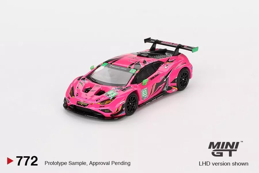 MINI GT 1/64 LAMBORGHINI HURACAN GT3 EVO2 #83 (2023 IMSA DAYTONA 24 HRS IRON DAMES) NO:772
